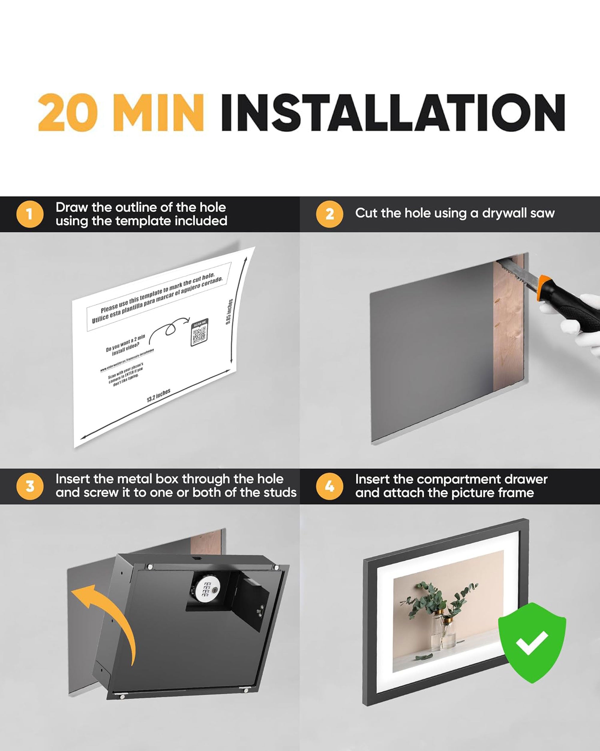 Elder Welder® Picture Frame Safe