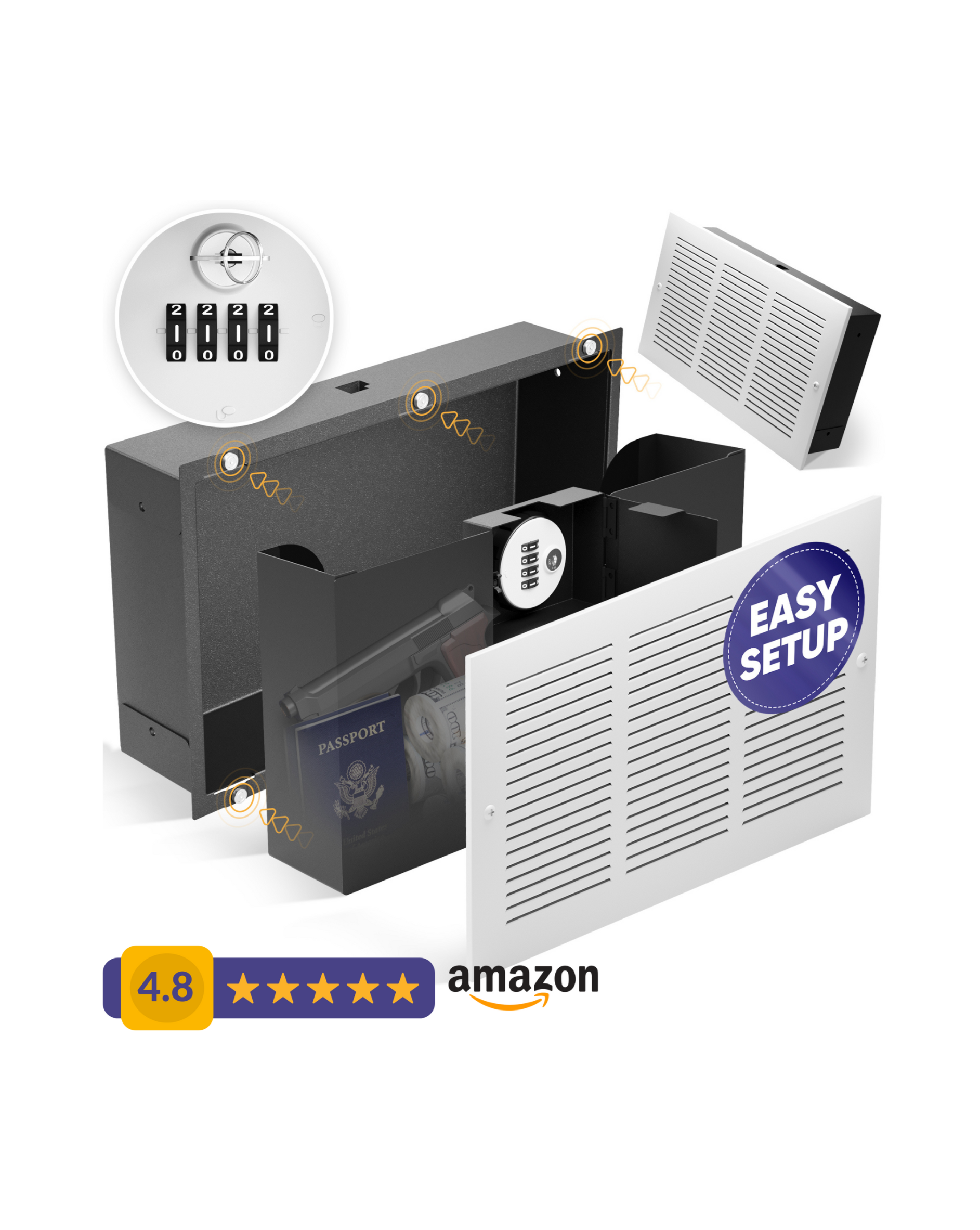 Elder Welder® Hidden Vent Safe