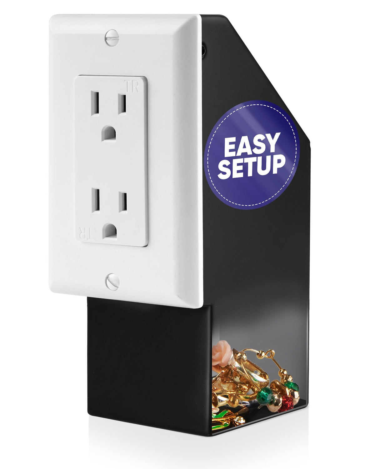 Hidden outlet safe, single, no lock – image 1